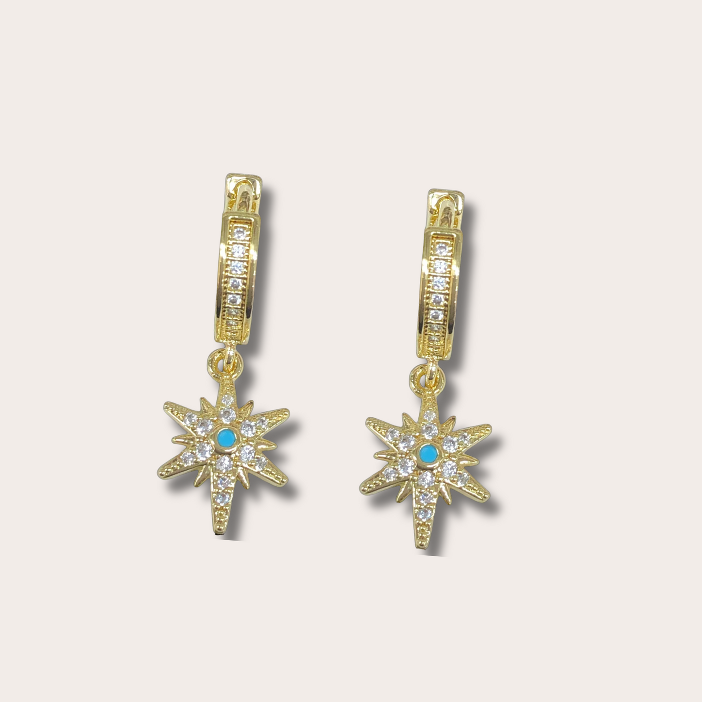 Solstra | CZ Star Dangle Earrings